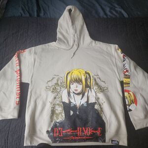 Broken Promises x Death Note Misa Sand Pullover Hoodie Sweatshirt medium collab